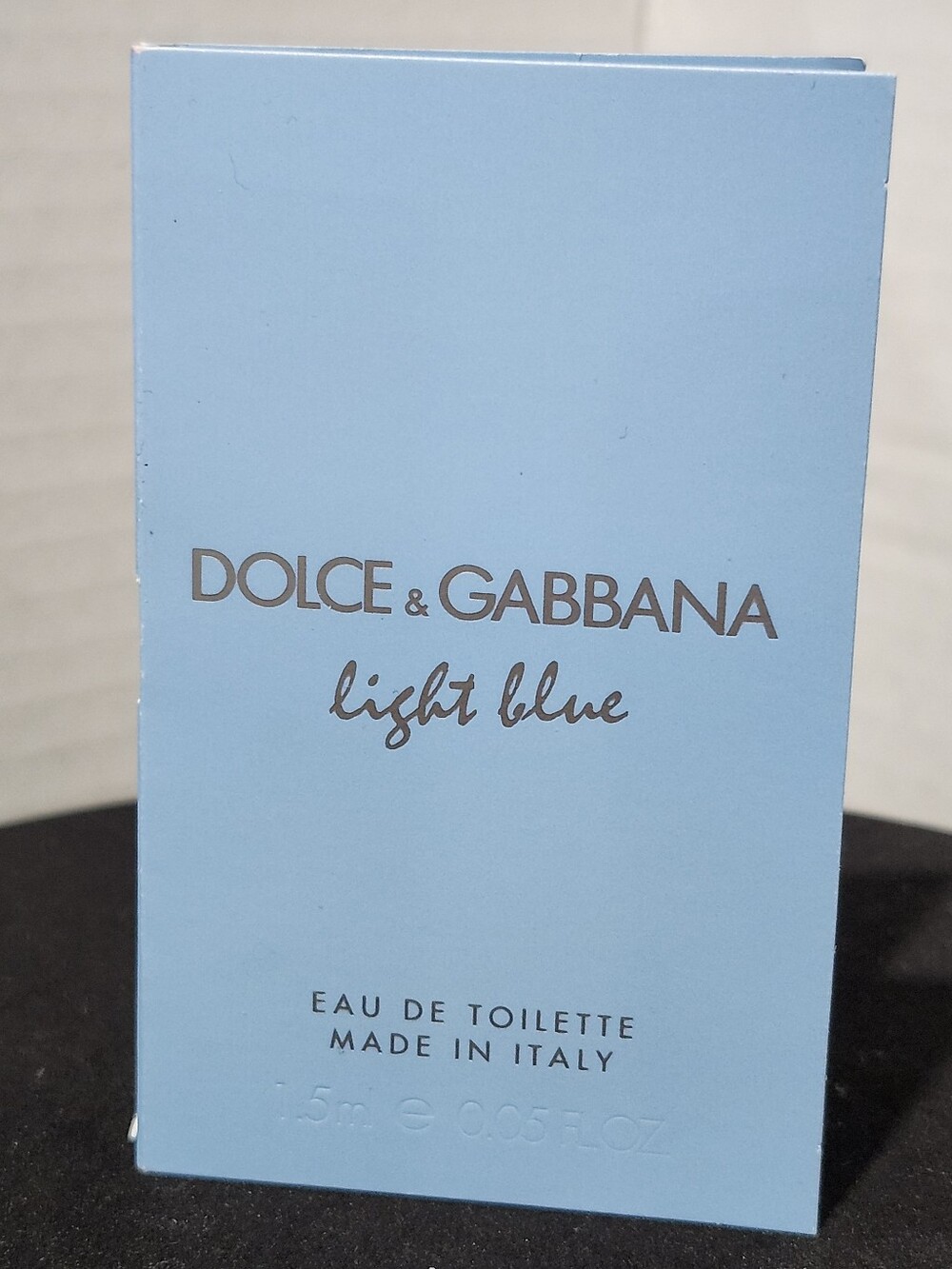 💋5/$25 Dolce & Gabbana Light Blue Sample